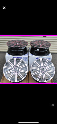 新品 未使用 WORK ワーク PROMISING STYLE S 15インチ ホイール 15×6J インセット45 PCD100 5穴 4本