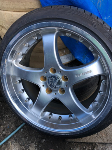 中古　カールソン　タイヤ付きホイール