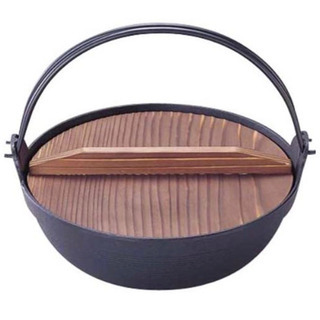 岩鋳 Iwachu ふる里鍋 深型18 黒焼付 IH対応 南部鉄器 