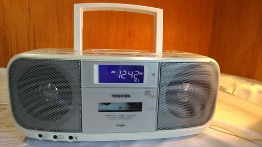 東芝　TY-CDK5　CD　カセットテープ　ラジカセ　ラジオ