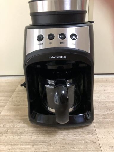 レコルト recolte Grind ＆ Drip Coffee Maker FIKA RGD-1 グラインドアンドドリップコーヒーメーカー