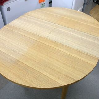 【11/15迄出品】francfranc ダイニングテーブル　ワルツ　伸長式 フランフラン ダイニングテーブル ワルツ エクステンションダイニング