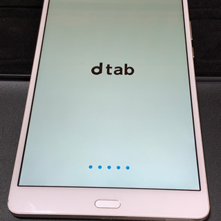 値下げ　d-01J タブレット docomo ケース付き