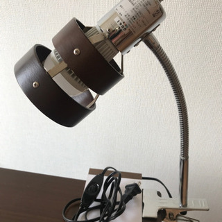 クリップライト　人感センサー電球付き
