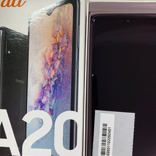 値下げします。GALAXY A20 取引中