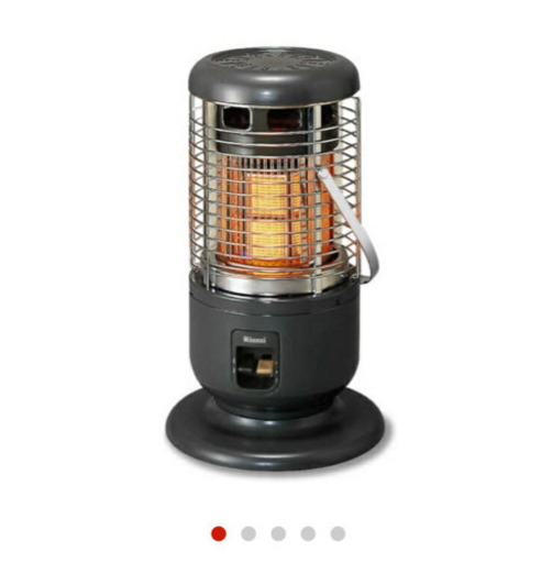 リンナイ　Rinnai  ガスストーブ　都市ガス【美品】ガス赤外線ストーブ