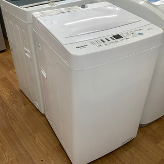 安心の1年間保証付！！【Hisense(ハイセンス)】全自動洗濯機売り