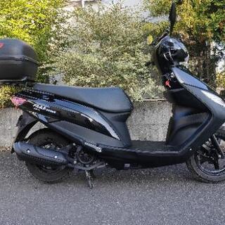 アドレス125　取引完了　フラットシート　2020年モデルの画像