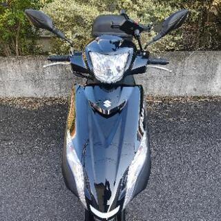 アドレス125　取引完了　フラットシート　2020年モデルの画像