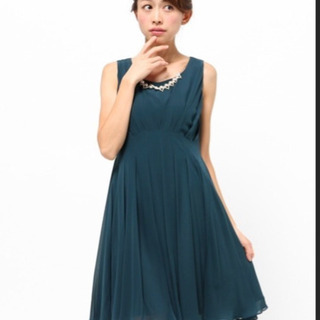 パーティードレス ワンピース　ドリードール　グリーン