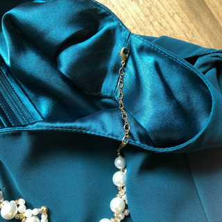 パーティードレス ワンピース　ドリードール　グリーンの画像