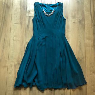 パーティードレス ワンピース　ドリードール　グリーンの画像