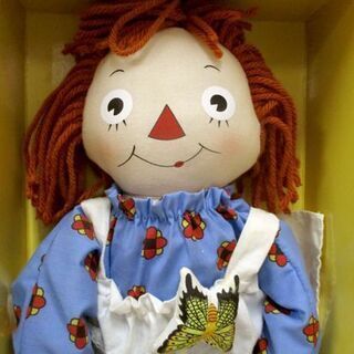 DAKIN ラガディアン人形 ゴールデンバタフライ ぬいぐるみ ドール ラガディ・アンの画像