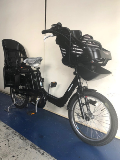 パナソニック　ギュットミニK 20インチ 3人乗り 8ah 電動自転車　電動アシスト
