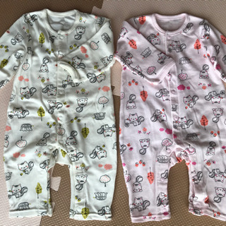 ベビー服 長袖、長ズボンロンパース 