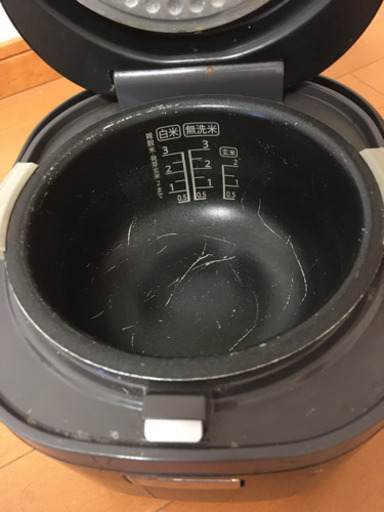 シャープ　炊飯器　三合炊き