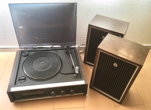 コロムビア　レコードプレーヤー　スピーカーセット　1S-10