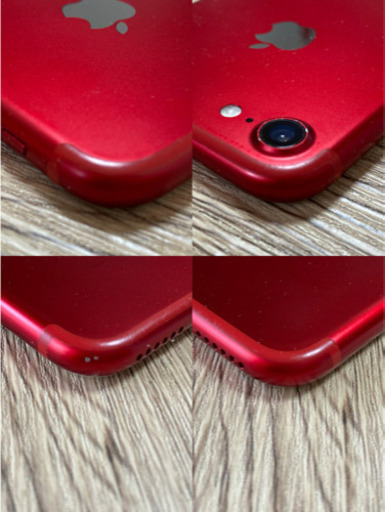 【中古美品】iPhone7  レッド　一部付属品あり　簡易補償あり