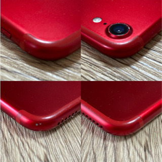 【中古美品】iPhone7  レッド　一部付属品あり　簡易補償ありの画像