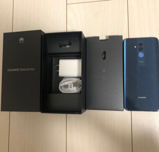 Huawei mate20 lite サファイアブルー