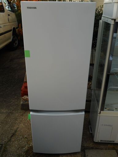 TOSHIBA 170L 冷凍冷蔵庫 GR-R17BS-W 2019年製
