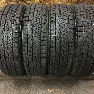 BS BLIZZAK VRX2 155/65R14 14インチ スタッドレス 4本 2017年製 N-BOX デイズ スペーシア MRワゴン ミライース等　(VTJ235) クレジットカード QR決済可能