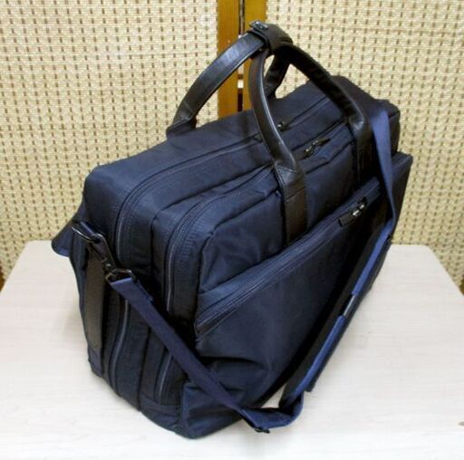  PORTER タイム 3WAYバッグ ブリーフケース・リュック・ショルダーバッグ ネイビー 鞄 655-06166