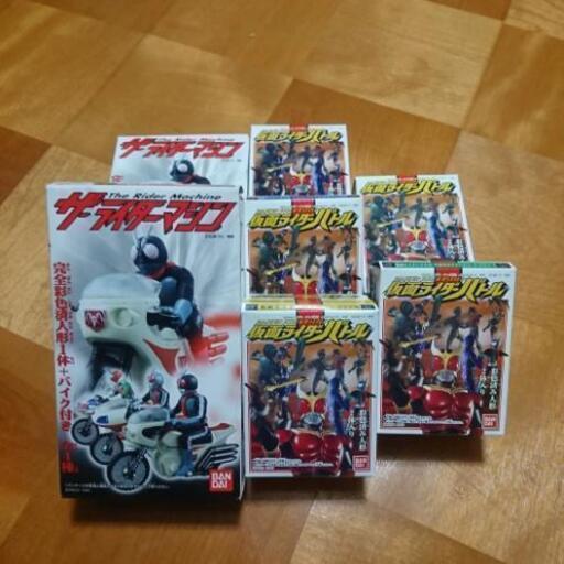 【絶版美品】仮面ライダーバトル 5種 フルコン＋ザ・ライダーマシン2種