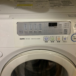 SANYO ドラム式洗濯乾燥機の画像