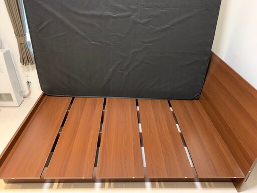 D2099　IKEA　ダブルベッド　