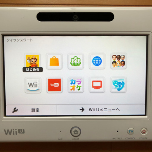 Wii U スーパーマリオメーカーセット　リモコン　ソフト