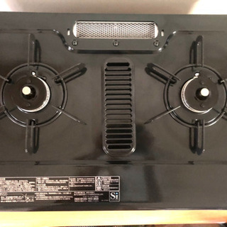 未使用品 2019年製 パロマ ガステーブル コンロ 都市ガス用 左強火力 IC-S37K-L 12A13Aの画像