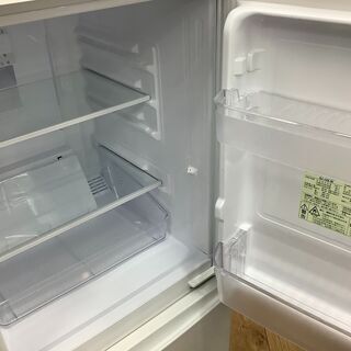 【安心の6ヶ月保証】　SHARP＜シャープ＞　137L　2ドア冷蔵庫　[トレファク八王子めじろ台店] の画像