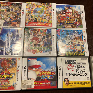 【交渉中】3DSソフトまとめて12点　難ありお得の画像
