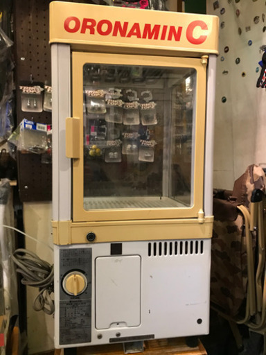 サンヨー　冷蔵ショーケース　1985年製　オロナミンC