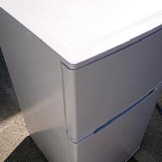 激安☆2018年製 ヤマダ電機 冷蔵庫 2ドア 90L☆の画像
