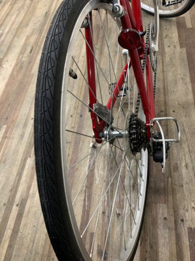 weekend bikes レッド　フレームサイズ510 クロスバイク 