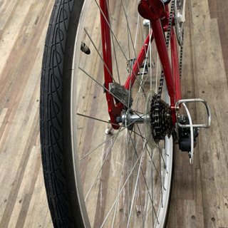 weekend bikes レッド フレームサイズ510 クロスバイク