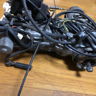 最終値下げ　ジャイロX　中期　TA01　エンジン　実働　セルモーター　ハブ付の画像