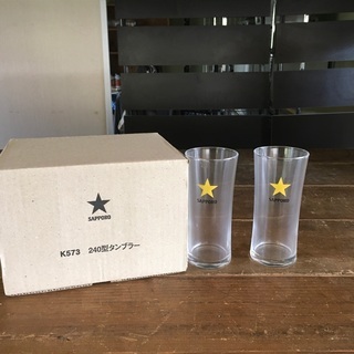 新品　500型ビールジョッキ　240型タンブラーお譲りしますの画像