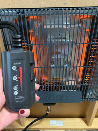 電気こたつ〈ナチュラル木目〉目立った傷なし・数回のみ使用