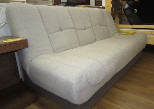 R221 NITORI 布製ソファベッド 良品 幅180cm
