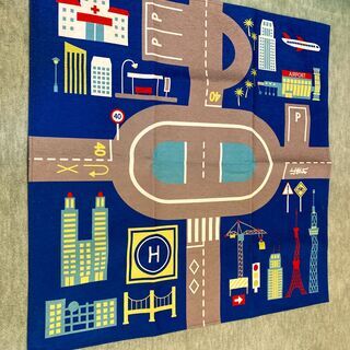 【譲渡者決定】プレイシート　プレイマット　100cm×100cm...