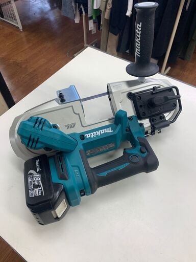 マキタ　充電式ポータブルバンドソー　PB183D 充電池付　充電器無し