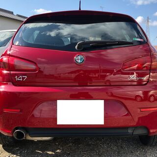 抹消済み　35000km　H19ｙ　アルファロメオ　アルファ147　セレスピード　スポルティーバ２　ツインスパーク　AT　社外ナビ　の画像