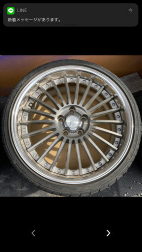 ランベックLF1 ホイールタイヤセット