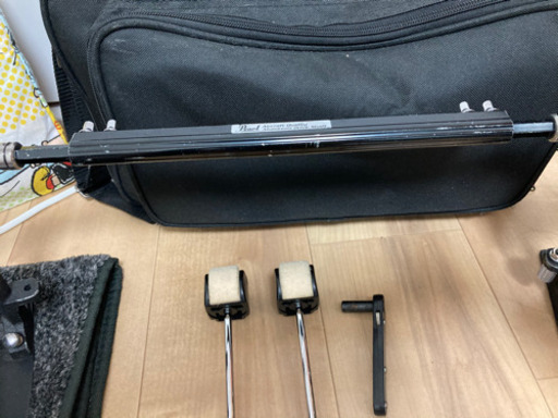 Pearl ツインペダル　調節器具　ケース付き　値下げしました★