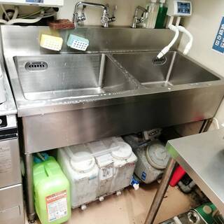 業務用の２層シンク