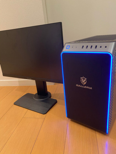 【ガレリア　ゲーミングパソコン　144Hz対応ゲーミングモニター付き】