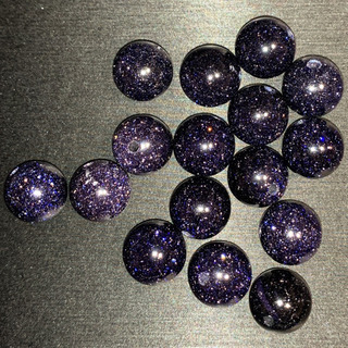 ブルーゴールドストーン（紫金石）（12mm玉）粒売りの画像